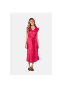 LIEBLINGSST&Uuml;CK Lieblingsst&uuml;ck Sommerkleid mit Tunnelzugb&auml;ndchen in der Taille rot, Gr&ouml;&szlig;e 42