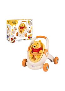 Lauflernhilfe Smoby "Winnie Puuh inklusive Pl&uuml;sch Winnie Puuh", beige (gelb, orange), Lauflernhilfen, KinderB:45cm H:47cm T:50cm, Kunststoff, Lauflernhilfe, B:45cm H:47cm T:50cm