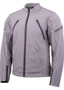 Icon Merc3, textile jacket , color: Grey , size: M