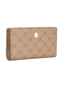 JOOP! Geldb&ouml;rse JOOP "flora 1.0 belinda purse mh10", Damen, beige (portabella), Lederimitat, Basic, Kleinlederwaren Geldb&ouml;rse, Damen Kartenetui, Portemonnaie, Geldbeutel, Money Pocket mit Logo
