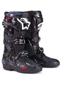 Alpinestars Tech 10 Enduro, bottes , couleur: Noir , taille: 7 US