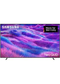 Samsung QLED-Fernseher "GQ100QN80FU", Energieeffizienz: F, schwarz, 100 &Prime;, Fernseher, QLED-Fernseher