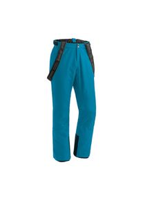 Maier Sports Skihose &raquo;Anton slim 2.0&laquo; Herren Schneehose mit Hosentr&auml;gern, wind/wasserdicht, Slim Fit blau, Gr&ouml;&szlig;e 56