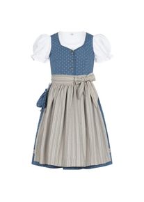 N&uuml;bler N&uuml;bler Dirndl &raquo;Kinderdirndl 3-teilig Felicitas&laquo; blau, Gr&ouml;&szlig;e 140