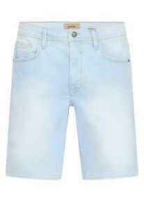 Jeansshorts Blend "Shorts BHTwister", Herren, Gr. M, N-Gr, blau (denim light blau), Obermaterial: 98% Baumwolle CO. 2% Elasthan EL., Jeans Jeansshorts