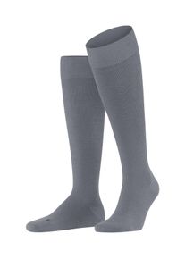 Kniestr&uuml;mpfe Falke "Energizing Wool", Herren, Gr. 39-40, grau (pavement (3828)), Obermaterial: 45% Schurwolle WV. 28% Polyamid PA. 15% Baumwolle CO. 12% Elasthan EL., glatt, Socken Kniestr&uuml;mpfe