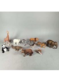 Schleich Tiere Bundle Safari 12 Teile Tierfigurene