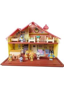 Moose Toys Bundle Bluey Familienhaus Puppenhaus Figuren & M&ouml;bele