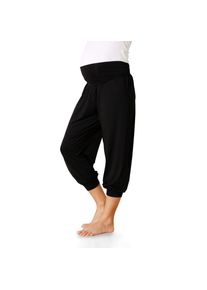 Neun Monate, Damen, Umstandsharemshose &raquo;Viskose Haremshose f&uuml;r Schwangerschaft und Stillzeit&laquo; , mit elastischem Bund, schwarz, 36/38 - N-Gr, Neun 