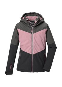 Funktionsjacke KILLTEC "KOW 156 GRLS JCKT", Kinder, Gr. 140, rosa (stein), Obermaterial: 100% Polyester.Futter: 100% Polyester.Futter 2:.F&uuml;llung: 100% Polyester, Jacken Funktionsjacke, Wind- und wasserdichte Kinderjacke, reflektierend, warm wattiert