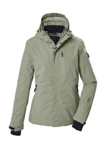 Skijacke Killtec "KSW 228 WMN SKI JCKT", Damen, Gr. 50, seegr&uuml;n, Obermaterial: 100% Polyester.Futter: 100% Polyester.Futter 2: 100% Polyamid.F&uuml;llung: 100% Polyester, Jacken Skijacke, Wind- und wasserdichte Skijacke mit regulierbarer Kapuze