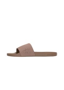 Calvin Klein M&auml;n Pantolette 'Essential' taupe Storlek 43