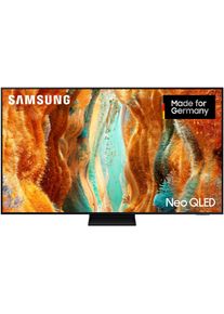 Samsung QLED-Fernseher "GQ85QN70FAU QLED Mini LED-Fernseher", Energieeffizienz: E, schwarz, 85 &Prime;, Fernseher, Neo Quantum HDR, 4K AI Upscaling, Gaming Hub, Motion Xcelerator 144Hz, QLED-Fernseher