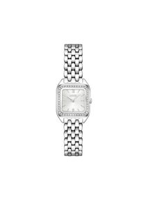 Quarzuhr BOSS "MAE PETITE", silber (silberfarben), Armbanduhren, Damen, Quarzuhr, Armbanduhr, Damenuhr, Edelstahlarmband, analog, Glaskristalle