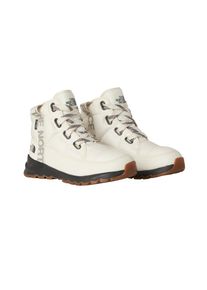 Winterstiefel The North Face "W THERMOBALL LACE UP LUXE WP", Damen, Gr. 36, wei&szlig; (gardenia wei&szlig;, tnf schwarz), Textil, Schuhe Winterstiefel, Winterschuhe, Winterboots, Snowboots, wasserdicht