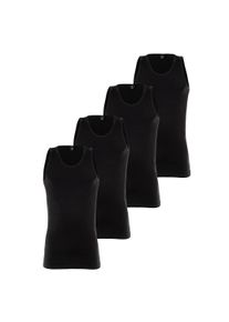 Unterhemd Superdry "Unterhemd 4er Pack", Herren, Gr. XXL, N-Gr, schwarz, Obermaterial: 95% Baumwolle CO. 5% Elasthan EL., Unterhemden Unterhemd