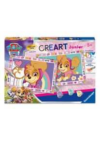 Ravensburger CreArt, Malen nach Zahlen Junior &ndash; Paw Patrol mit Skye