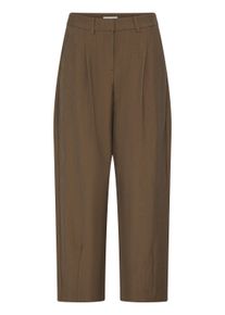 Stoffhose B.Young "Damen Freizeithose BYDANTA", Damen, Gr. 46, N-Gr, rosa (sepia melange), Obermaterial: 78% Polyester PES. 18% Viskose CV. 4% Elasthan EL., Hosen Stoffhose