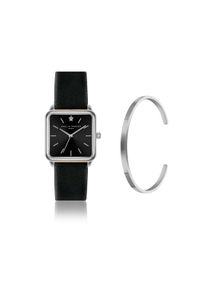 Quarzuhr AMELIA PARKER "SAD6-3", schwarz, Armbanduhren, Damen, Quarzuhr