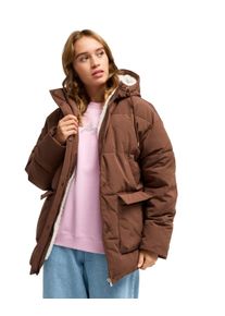 Parka ROXY "Seaside Memories", Damen, Gr. XS, braun (chestnut), Obermaterial: 83% Polyester, 17% Baumwolle., Jacken Parka