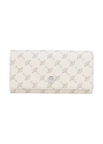 JOOP! Geldb&ouml;rse JOOP "flora 1.0 billie purse lh13f", Damen, wei&szlig; (whisper wei&szlig;), Lederimitat, Basic, Kleinlederwaren Geldb&ouml;rse, Damen Portemonnaie, Geldbeutel, Kartenetui mit Druckknopf-Verschluss