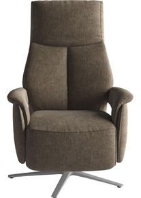 Sit & More TV-Sessel SIT & MORE "TV Lazy", braun, B:75cm H:115cm T:85cm, 100% Polyester, Sessel, TV-Sessel, mit Herz-Waage-Positon und 3 Motoren