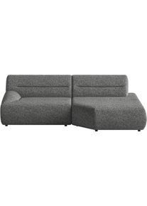 Sit & More Ecksofa SIT & MORE "Scrabble", grau (anthrazit), B:260cm H:80cm T:130cm, 100% Polyester, Sofas, Ecksofa, Modernes Design in verschiedenen Stoffarten