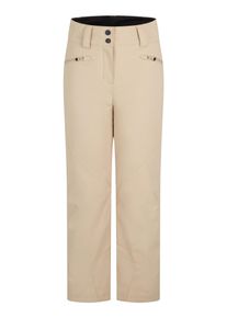 Skihose Ziener "ALIN-Z AQUASHIELD M&Auml;DCHEN", M&auml;dchen, Gr. 176, EURO-Gr&ouml;&szlig;en, beige (soft taupe tex), Obermaterial: 100% Polyester. Futter: 100% Polyamid. Wattierung: 100% Polyester, Hosen Skihose, Slim Fit, wasser-u.winddicht, atmungsaktiv, warm