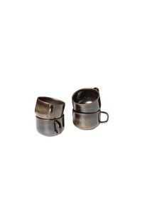 Tasse GIPFELST&Uuml;CK "Glockenklang", braun (bronze, braun), 4, Trinkgef&auml;&szlig;e, Tasse