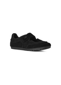 UGG Australia Ballerina UGG "W QUILL MARY JANE", Damen, Gr. 7 (38), schwarz, Veloursleder, Schuhe Ballerina, Halbschuh mit Ziern&auml;hten und Logopr&auml;gungen, sporty Mary Jane