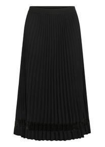 Midirock Culture "Damen Rock CUsiggy", Damen, Gr. M, schwarz, Obermaterial: 100% Polyester PES., R&ouml;cke Midirock