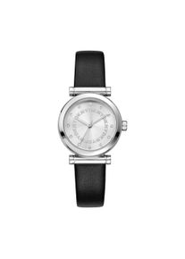 Quarzuhr DKNY "Essentials Watch", schwarz, Armbanduhren, Damen, Quarzuhr, Armbanduhr, Damenuhr, Lederarmband, analog