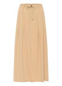 Midirock Kaffe "Damen Rock KAillis", Damen, Gr. 44, beige (starfish), Obermaterial: 100% Polyester PES., R&ouml;cke Midirock