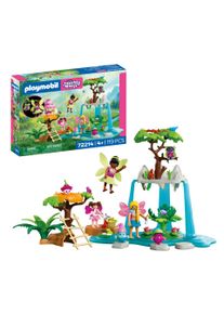 Konstruktions-Spielset Playmobil "Magischer Treffpunkt (72214), Fantasy & Magic", bunt, Spielbausteine, Kinder, Kunststoff, Konstruktions-Spielset, Made in Europe