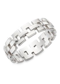Aniston JEWELRY & WATCHES Fingerring &raquo;Schmuck Geschenk Silbering strukturiert&laquo; silberfarben, Gr&ouml;&szlig;e 58