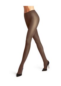 Feinstrumpfhose Falke "Pure Matt", Damen, Gr. S, braun (cappucino (5520)), Obermaterial: 92% Polyamid PA. 8% Elasthan EL., Strumpfhosen Feinstrumpfhose