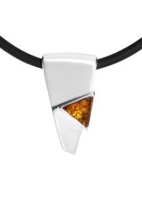 Halsreif OSTSEE-SCHMUCK "OSTSEE-SCHMUCK Halsreif mit Anh&auml;nger" Gr. 50, silber (wei&szlig;, neutral), Halsketten, Damen, 50cm, Silber 925 (Sterlingsilber), L: 42, Halsreif
