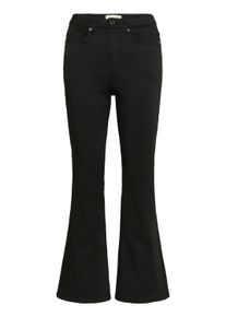 Regular-fit-Jeans Kaffe "Damen Jeans KAforest", Damen, Gr. 34, L&auml;nge 34, schwarz (schwarz deep), Obermaterial: 52% Modacryl MAC. 43% Polyester PES. 3% Viskose CV. 2% Elasthan EL., Jeans Regular-fit-Jeans