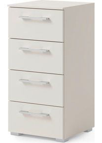 Schubkastenkommode "Henderson", beige (champagner), B:40cm H:81cm T:42cm, Holzwerkstoff, SET ONE BY Musterring, Sideboards, Schubkastenkommode, mit 4 Schubladen inkl. Selbsteinzug und D&auml;mpfung