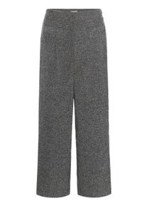 Marlene-Hose Kaffe "Damen Hose KAalba", Damen, Gr. 38, N-Gr, schwarz (schwarz melange), Obermaterial: 80% Polyester PES. 20% Viskose CV., Hosen Marlene-Hose