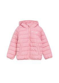 Steppjacke s.Oliver JUNIOR, Jungen, Gr. 92, rosa (schwarz rose), Web, Obermaterial: 100% Polyester. Futter: 100% Polyester, unifarben, bequem h&uuml;ftbedeckend, Rundhals, elastischer Bund, Jacken Steppjacke, Winterjacke mit Kapuze / f&uuml;r boys