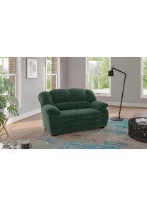 2-Sitzer COTTA "Casino Sofa, mit extra breiten Armlehnen, B: 159 cm", dunkelgr&uuml;n, B:159cm H:88cm T:92cm, 100% Polyester, Sofas, 2-Sitzer, Polstergarnitur, auch als Set erh&auml;ltlich