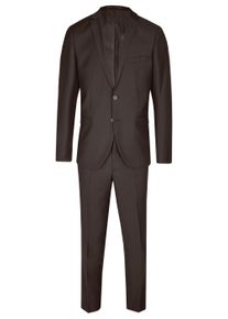 Anzug SteffenKlein "SteffenKlein Anzug", Herren, Gr. 46, N-Gr, braun, Obermaterial: 65% Polyester PES. 35% Viskose CV. Futter: 100% Polyester PES. 100% Polyester PES., uni, slim fit, Anz&uuml;ge Anzug, Slim Fit