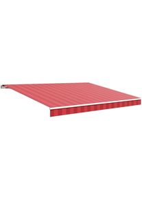 Gelenkarmmarkise Wismar "Classic", rot (bordeaux), B:600cm H:25cm, Polyacryl, Markisen, Gelenkarmmarkise
