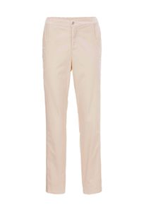 2-in-1-Hose GOLDNER "Elastische Hose mit extra N&auml;hten", Damen, Gr. 54, N-Gr, lila (sand), Obermaterial: 97% Baumwolle CO (CMIA). 3% Elasthan EL., normal, Hosen 2-in-1-Hose, Ohne