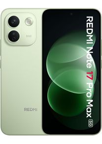 Xiaomi Smartphone "REDMI Note 17 Pro Max 5G", Energieeffizienz: B, gr&uuml;n, 512 GB, Mobiltelefone, Smartphone