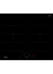 Neff Induktions-Kochfeld "T66FHX4L0", schwarz, B:59,2cm H:5,1cm T:52,2cm, Kochfelder, Twist Touch Steuerung per Fingerdreh und intuitive Flexzonen, Induktions-Kochfeld