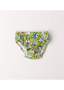 Badehose IDO "BABY BOY ACCESSORIES", Jungen, Gr. 18, EURO-Gr&ouml;&szlig;en, bunt (fluo gr&uuml;n, multicolour), Polyester, Badehosen Badehose