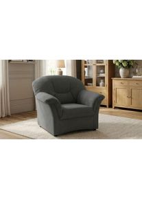 Sessel OTTO HOME "Langelland Sitzbreite 48 cm, mittelfester Sitzkomfort", grau, B:102cm H:83cm T:81cm, 100% Polyester, Sessel, Sessel, aus haustierfreundlichem Pet Friendly Bezug