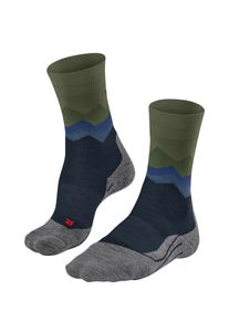 Wandersocken Falke "TK2 Explore", Herren, Gr. 46-48, bunt (space blau), Materialmix, normal, Socken Wandersocken, hohe Feuchtigkeitsaufnahme, schnell trocknend, atmungsaktiv